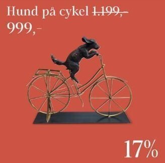 Sit´n Sleep Hund på cykel tilbud