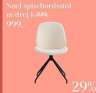 Sit´n Sleep Noel spisebordsstol m/drej tilbud