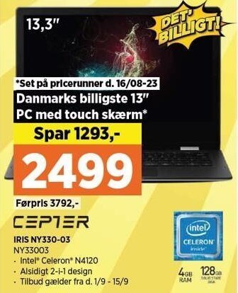 Power Cepter iris ny330-03 tilbud