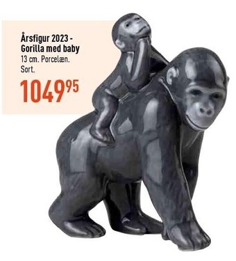 Imerco Årsfigur 2023 - gorilla med baby tilbud