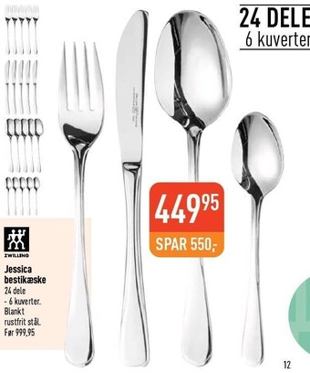Imerco Jessica bestikæske tilbud