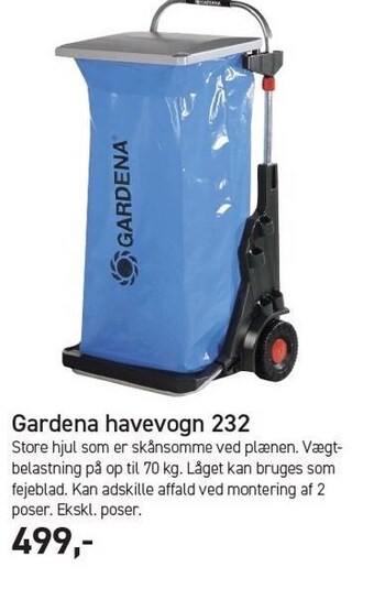 Gardena havevogn 232