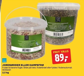 jem & fix Jordnødder eller hampefrø tilbud