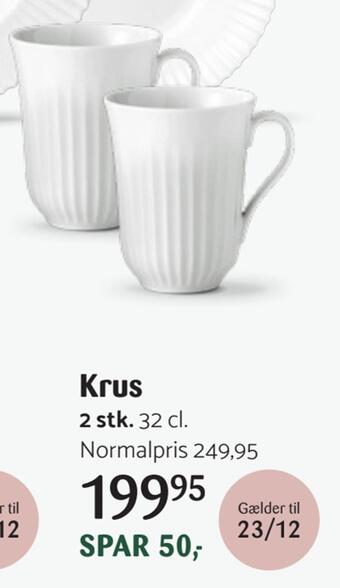 Kop & Kande Krus tilbud