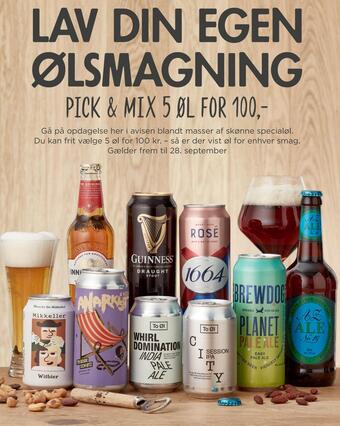 MENY Pick & mix 5 øl for 100 tilbud