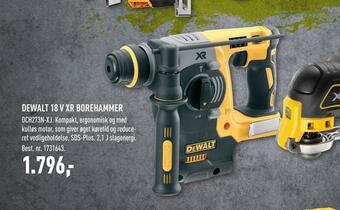 Johannes Fog Dewalt 18 v xr borehammer tilbud