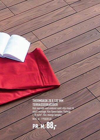 Johannes Fog Thermoask 20 x 132 mm terrassebrædder tilbud
