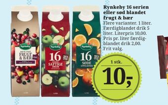Dagli'Brugsen Rynkeby konc. frugtsaft frugt & bær tilbud