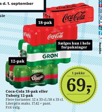 Dagli'Brugsen Grøn øl tilbud