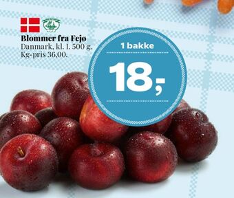 Dagli'Brugsen Fejø dansk kernefrugt blommer tilbud