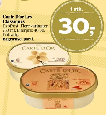 Dagli'Brugsen Carte d'or is tilbud