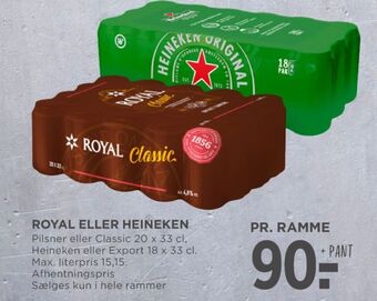 MENY Heineken øl tilbud