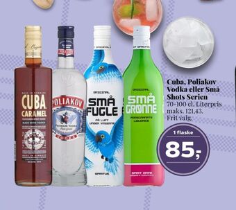 Dagli'Brugsen Caramel vodka tilbud