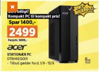 Power Acer pc tilbud
