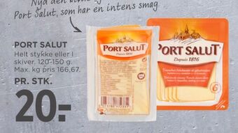 MENY Port salut skiveost tilbud