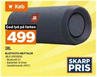 Power Jbl højttaler tilbud