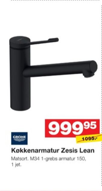 Bauhaus Grohe køkkenarmatur tilbud