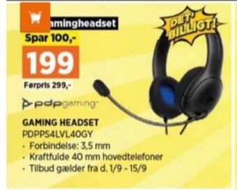 Power Pdp headset tilbud