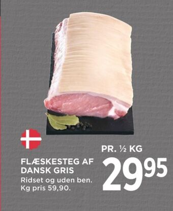 MENY Ukendt flæskesteg tilbud