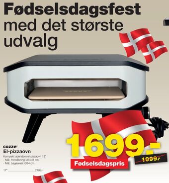 Bauhaus Cozze pizzaovn tilbud