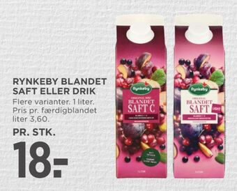 MENY Blandet saft c konc. frugtsaft tilbud