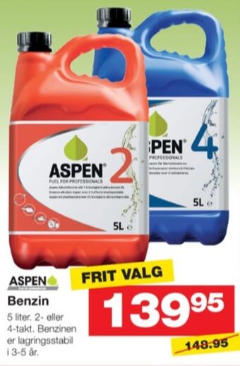 Aspen benzin