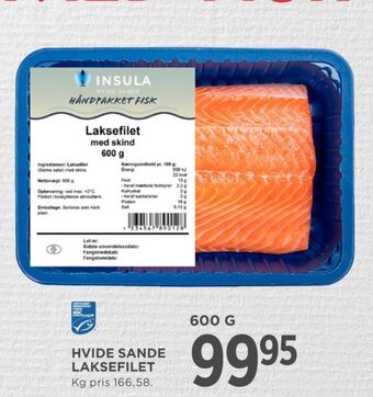 MENY Insula laksefilet tilbud