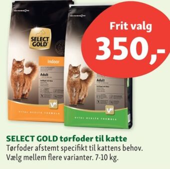 Maxi Zoo Select gold kattefoder tilbud