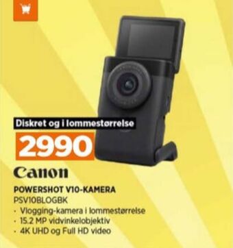 Power Canon digitalkamera tilbud