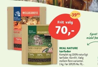 Maxi Zoo Real nature hundefoder tilbud