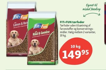 Maxi Zoo Fit fun hundefoder tilbud