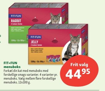 Maxi Zoo Fit fun kattefoder tilbud