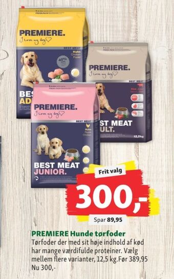 Maxi Zoo Premiere hundefoder tilbud