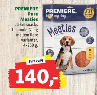 Maxi Zoo Premiere hundesnacks tilbud