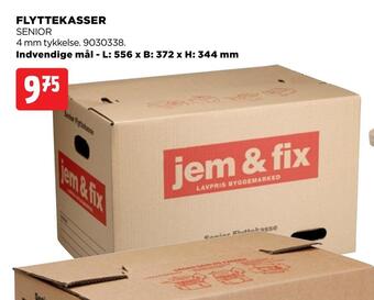 jem & fix Flyttekasser tilbud