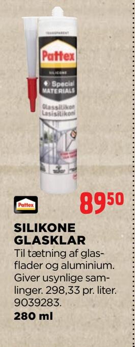 Silikone glasklar