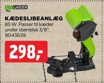 jem & fix Kædeslibeanlæg tilbud