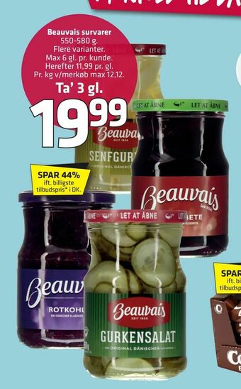 Fleggaard Beauvais survarer tilbud