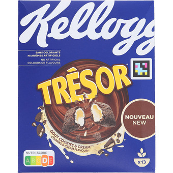 Motatos Kellogg's | kellogg's tresor cookies & cream | kolonial > korn, gryn og müsli tilbud