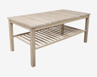 Daells Bolighus Daells bolighus sofabord klassisk 60 x 120 cm hvidolieret eg tilbud