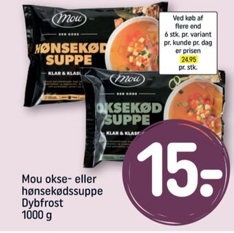 Klar & klassisk hønsekødssuppe