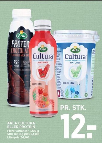 MENY ARLA CULTURA ELLER PROTEIN tilbud
