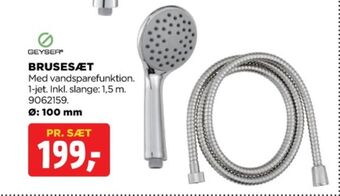 jem & fix Geyser brusersæt tilbud