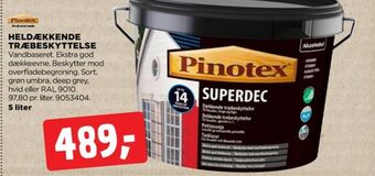 jem & fix Pinotex træbeskyttelse tilbud