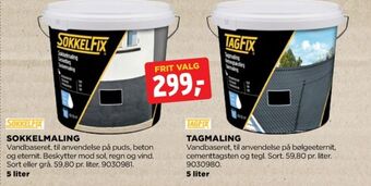 jem & fix Sokkelfix maling tilbud
