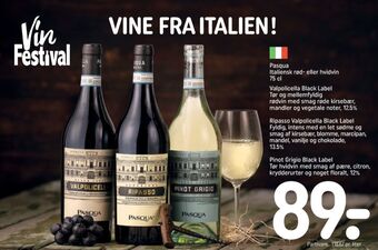 REMA 1000 Ukendt italiensk rødvin tilbud