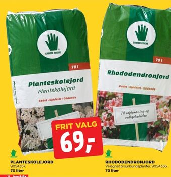 jem & fix Grønne fingre planteskolejord tilbud