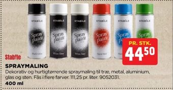 jem & fix Stabile spraymaling tilbud