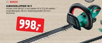 jem & fix Bosch hækkeklipper tilbud