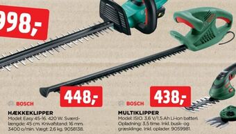 jem & fix Bosch hækkeklipper tilbud